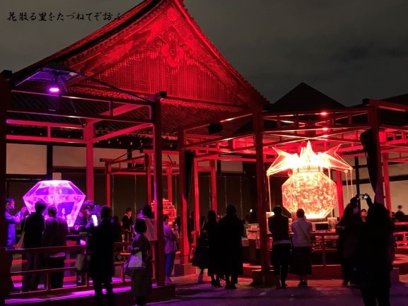 京都市中京区 元離宮二条城 アートアクアリウム城 京都 金魚の舞 に行ってきました