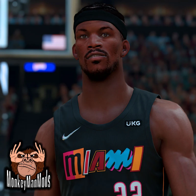 NBA 2K22 Jimmy Butler Cyberface