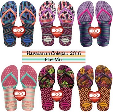 Flat mix havaianas