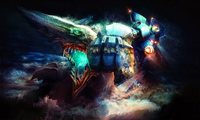 Jaeger Mecha vs Kaiju Monster Pacific Rim b46