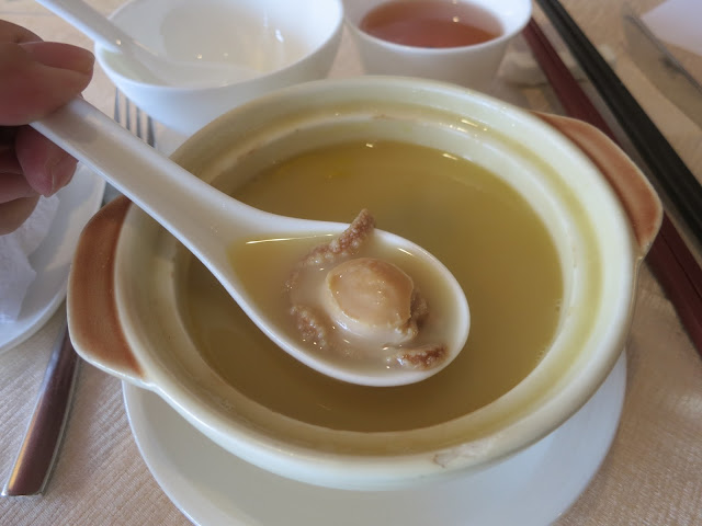 Double Boiled Chicken Bouillon with Baby Abalone