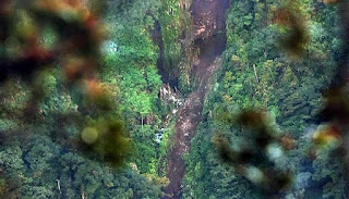 Foto Gunung Salak Tertabrak Sukhoi | Galeri Info Unik