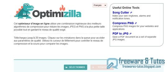 Optimizilla : un outil en ligne pour réduire le poids de vos images