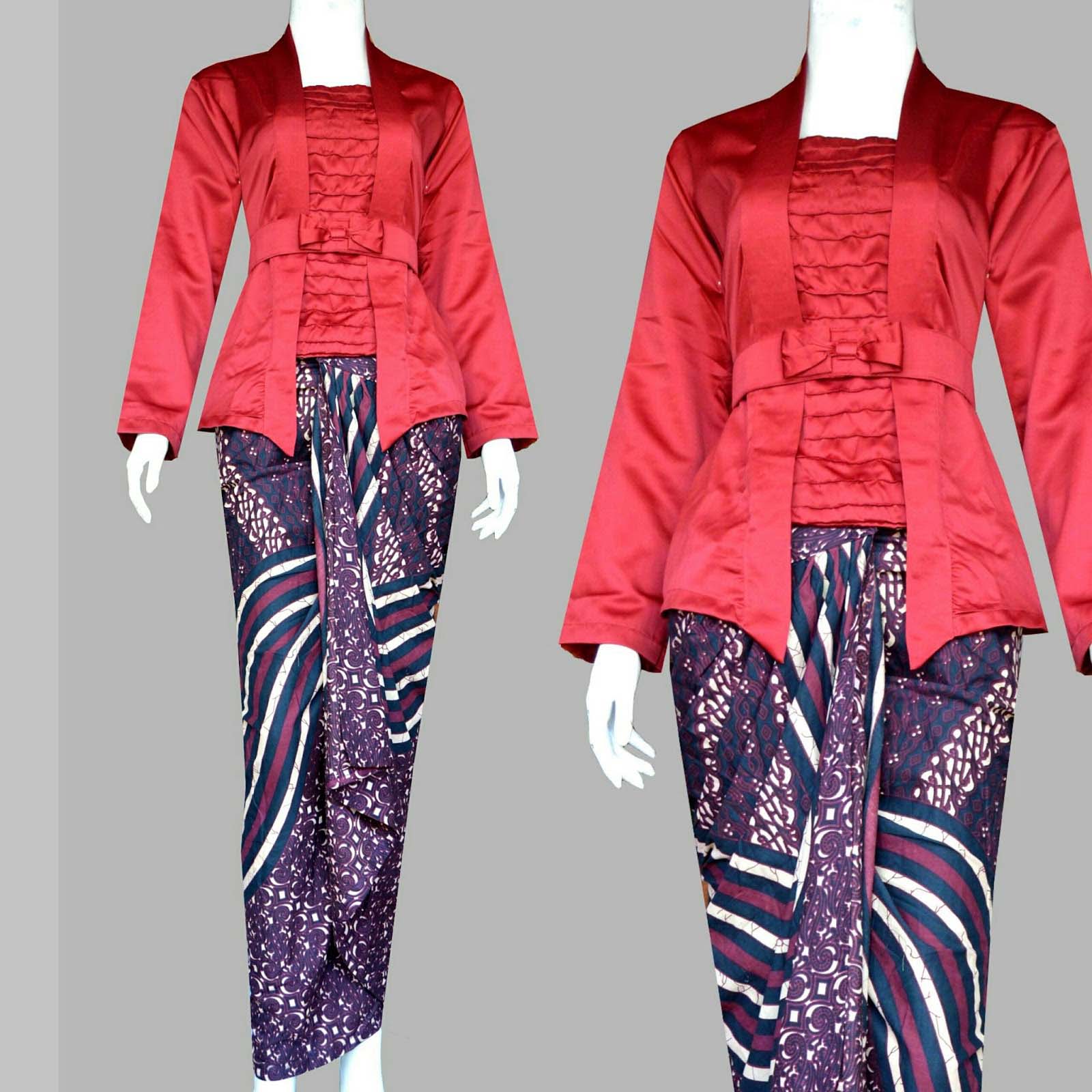 Model Baju  Batik  dan Kebaya  Kutu Baru  Modern Untuk Wanita 2019