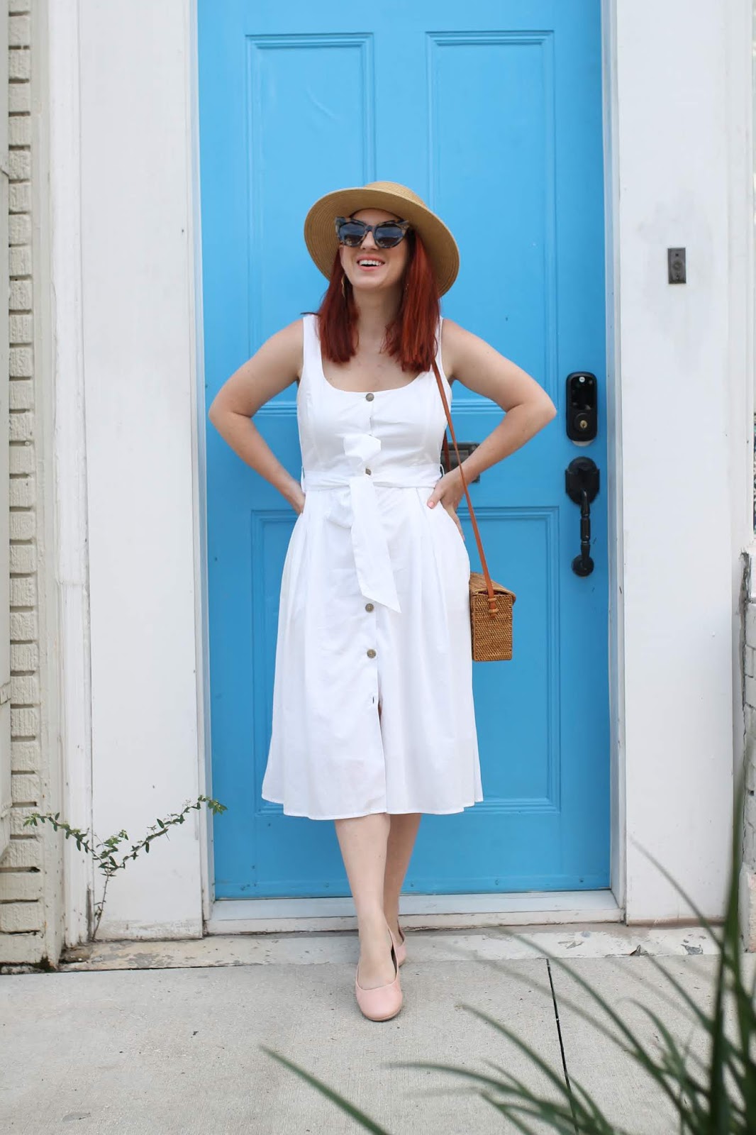 The $30 Little White Dress To Wear in New Orleans during the summer -  TfDiaries