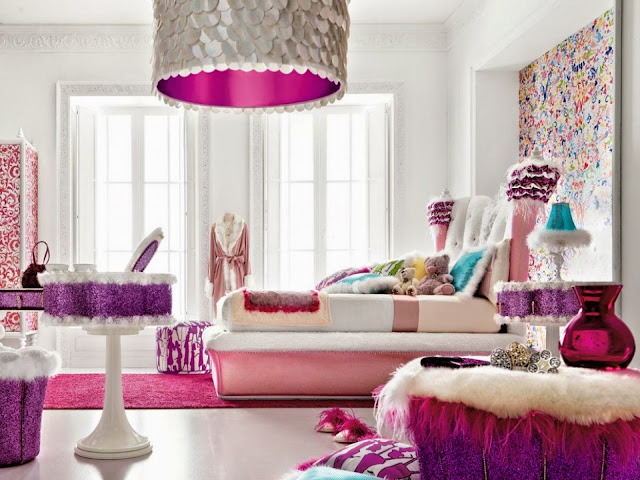 Colorful Teenage Girl Bedroom Ideas