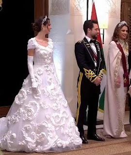 Rajwa Al Saif wedding dress