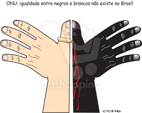 Resultado de imagem para igualdade racial charge