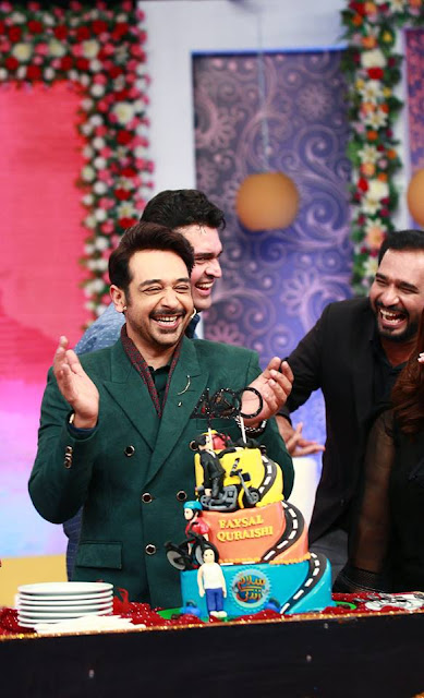 Faisal Qureshi Celebration