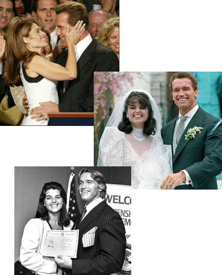 arnold schwarzenegger children pictures. Arnold Schwarzenegger and his