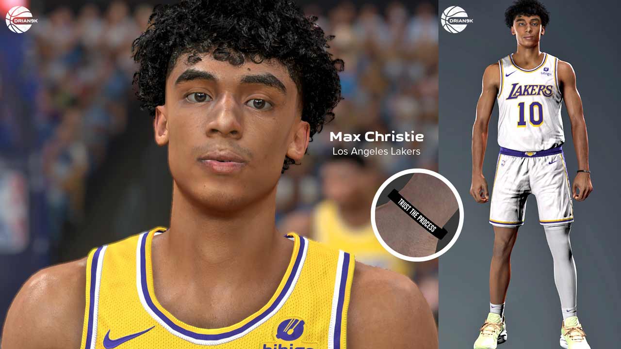NBA 2K23 Max Christie Cyberface & Body Update