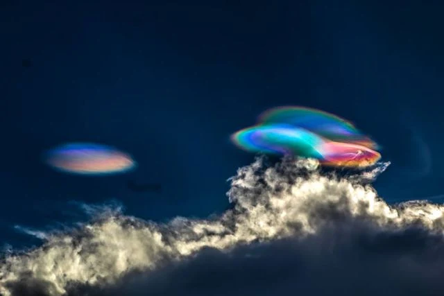 Polar stratospheric clouds appeared over Peru (1)