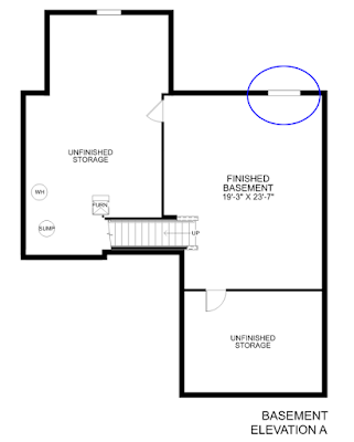 Ryan Homes Milan messed up basement window bad construction error issues