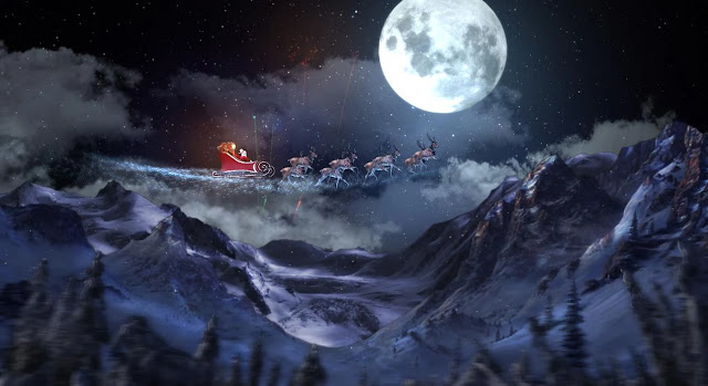 Download Christmas Santa live wallpaper v1.0 Paid Apk For Android