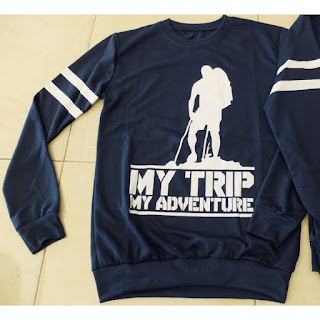 jual baju couple  Sweater MTMA Orang Navy murah 