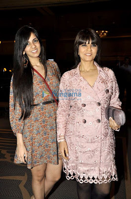 Sameera, Juhi and Hema Malini at Neeta Lulla's Dinner