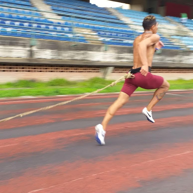 ATLETISMO: Apureño Alberto Aguilar corredor de relevo alerta a los entes deportivos del país.