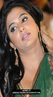 Priyamani in green low hip saree