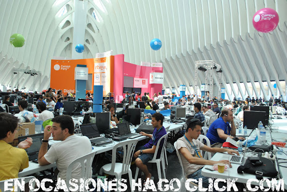 Fotos Campus party 2011 agora valencia campuseros entorno españa