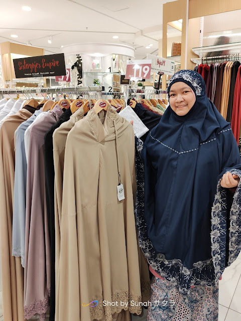 Beli Telekung Tarawih Kualiti Premium, Harga Berbaloi Jenama Sistergojes Empire