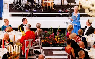 Gala dinner for Queen Margrethe Golden Jubilee