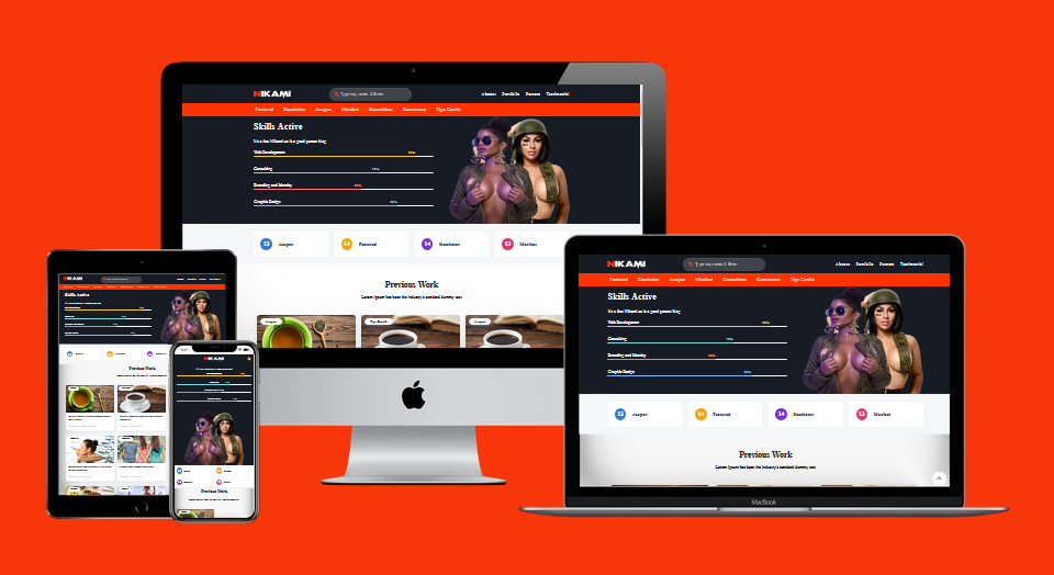 Redesign  Responsive Blogger Template 