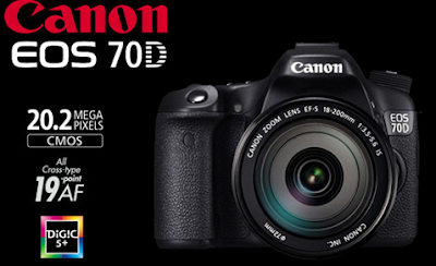 Harga dan Spesifikasi Kamera Canon EOS 70D 2016