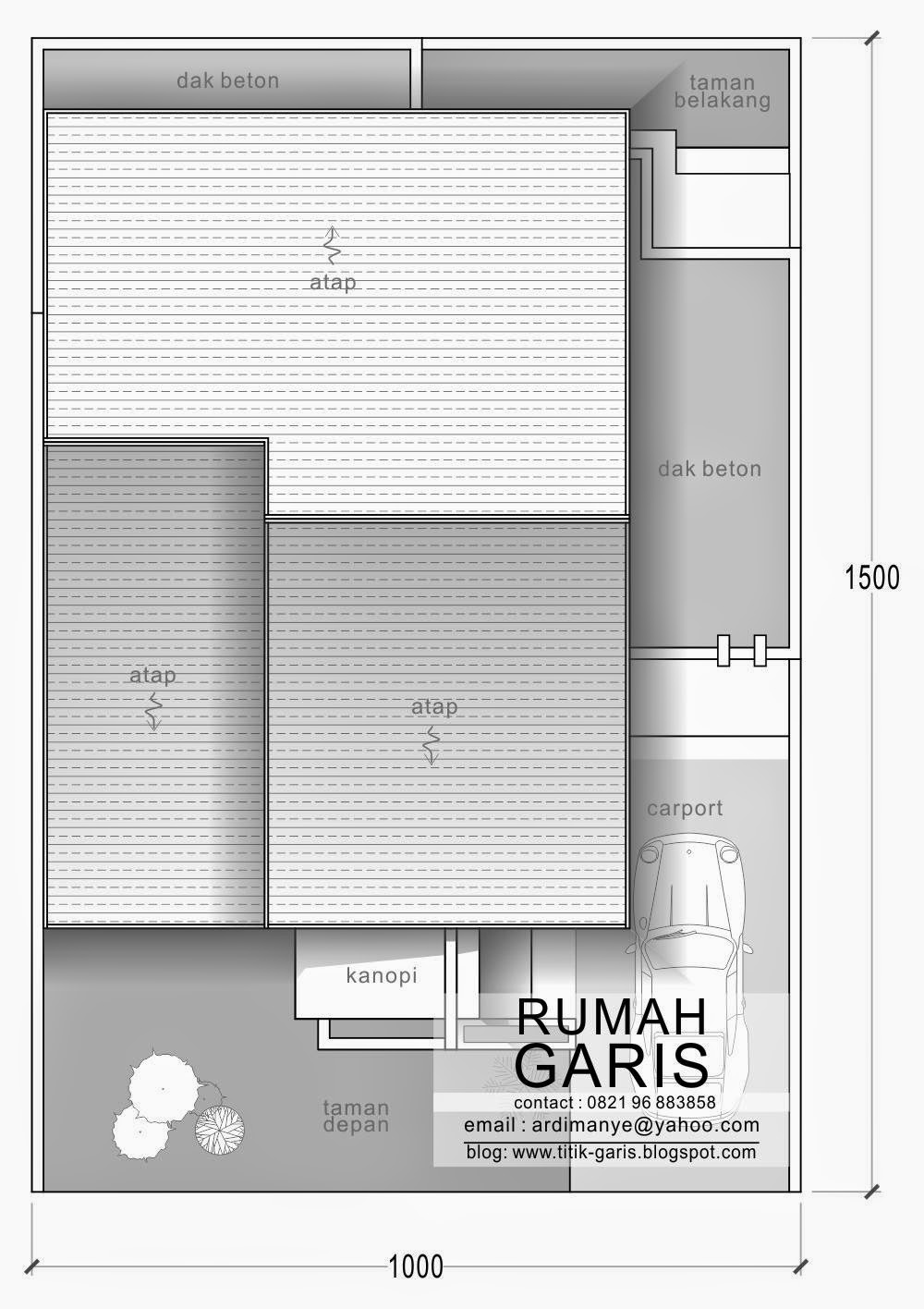 Desain Rumah Tipe 90 Di Lahan 10x15 Meter Rumah Garis