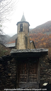 Detalle de una de las casas del pueblo de Tavascán