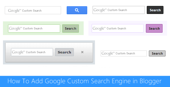 Google Custom Search Engine in Blogger