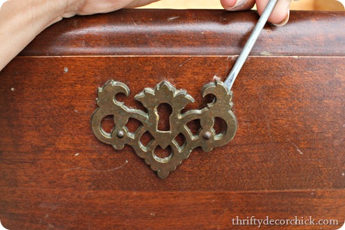 refinishing 80's nightstand