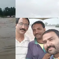 पुरात अडकलेल्या व्यक्तीचे प्राण वाचविले | Batmi Express
