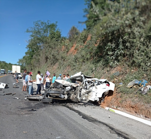 Bahia: Colisão frontal entre veículos deixa ao menos três mortos na BA-052 &#39;Estrada do Feijão&#39; - Boquira Em Ação - Os destaques da Bahia você vê aqui.