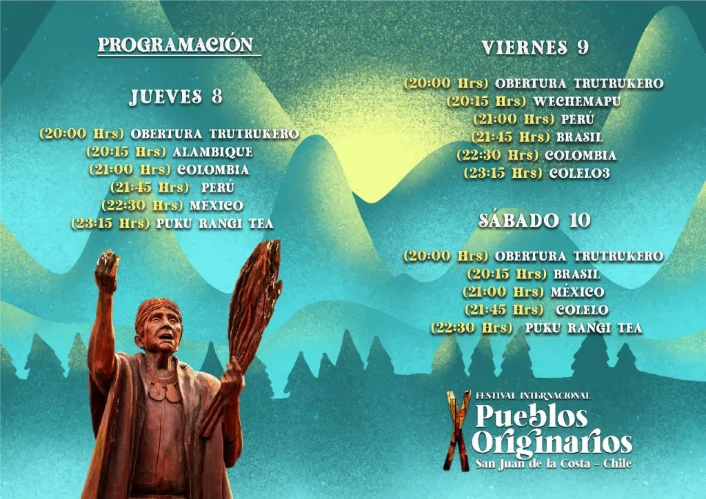 X Festival de Pueblos Originarios en San Juan de la Costa