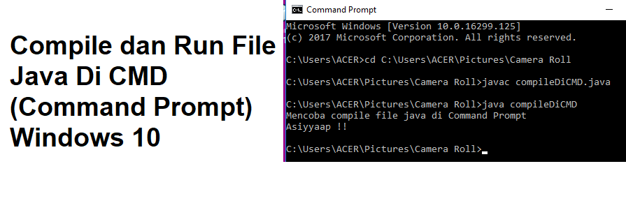 Cara Compile Dan Run Program Java Di Cmd Windows (Menulis Code Java Di Sublime Text) ~ Coding Ismynr - Cara Dan Contoh Pemrograman