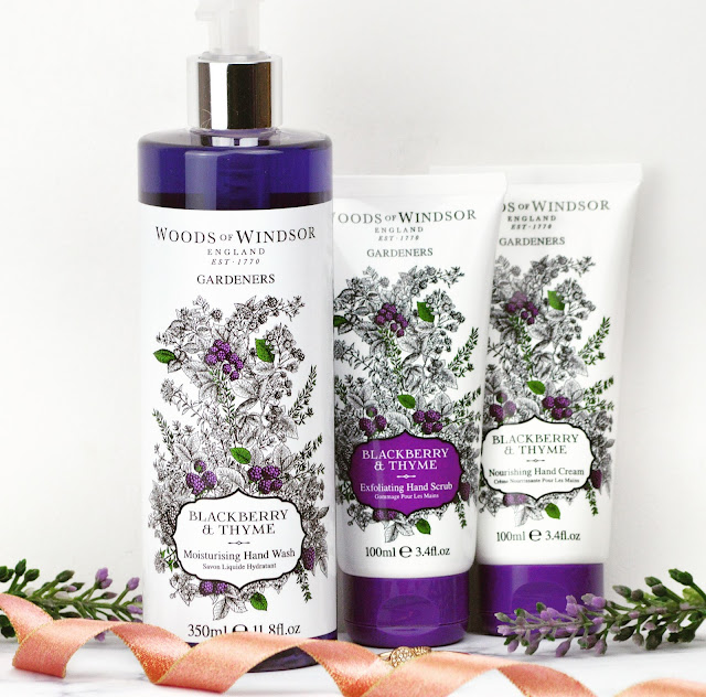 Lovelaughslipstick blog Woods of Windsor Gardeners Hands Collection Blackberry & Thyme New Releases Review