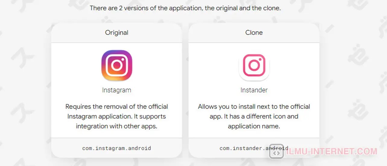 Aplikasi Instagram penghilang Iklan