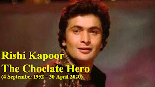 Rishi Kapoor - (4 September 1952 - 30 April 2020)