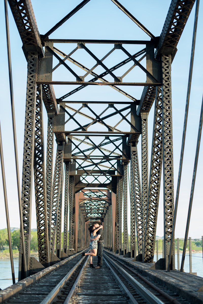 E-session, Montana, Whitney Bird Photography, Cowgirl, Bridge