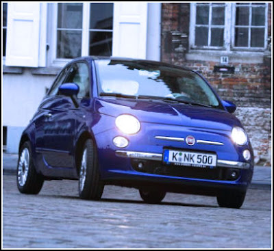 New Fiat 500 "Blue Dream"