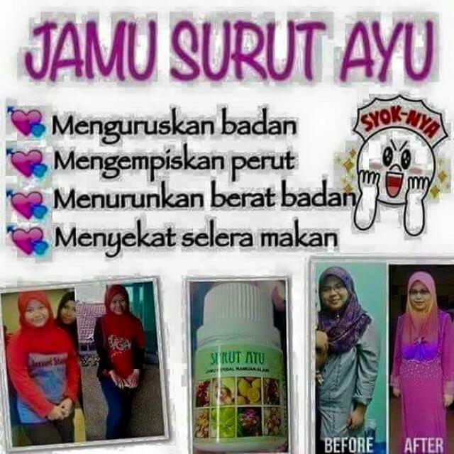 Mybeautyshops-mbs: JAMU SURUT AYU - PRODUK KURUS SLIMMING 