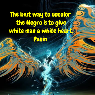 Quote on Negros and white man heart color