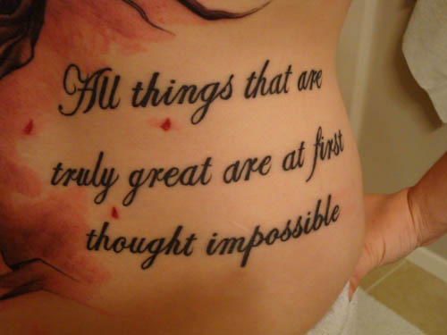 Inspirational Tattoos