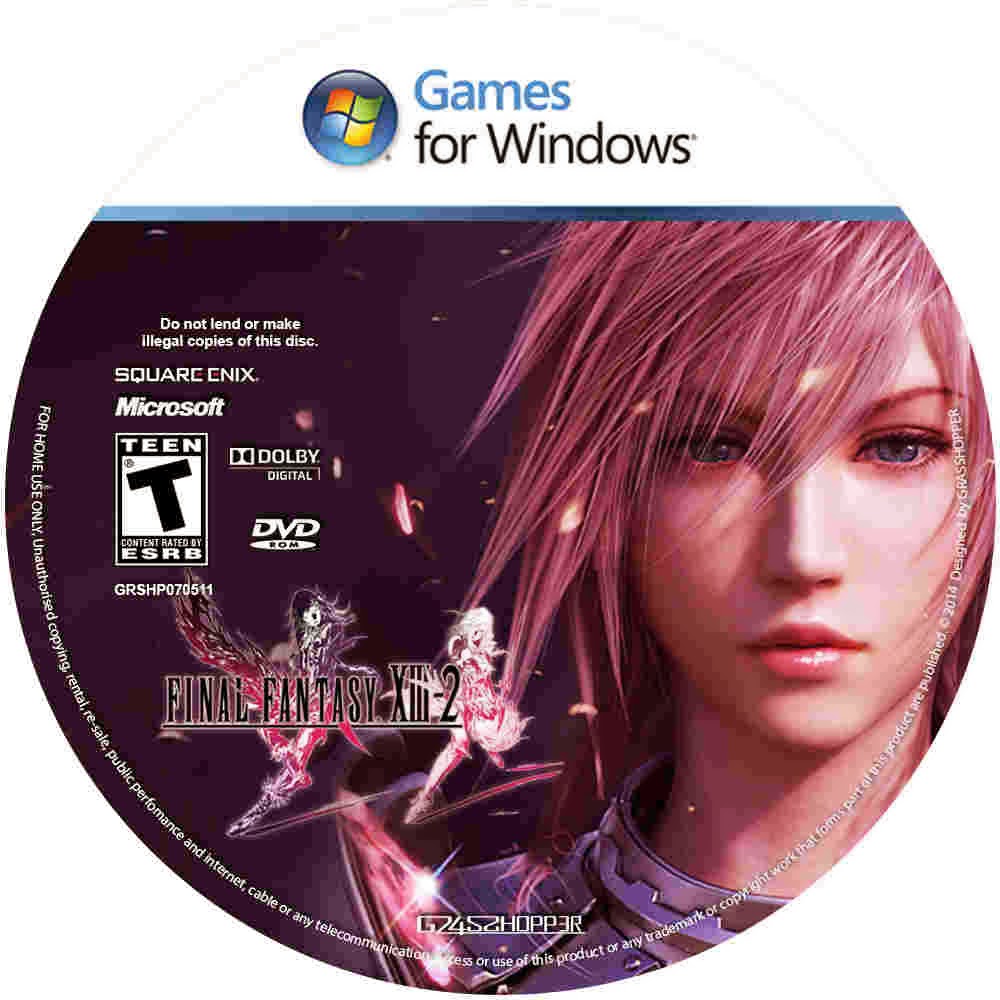 Final Fantasy XIII-2 - Cover PC Game