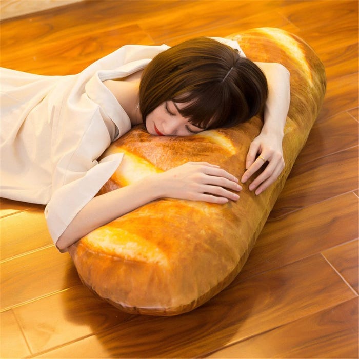 Amazon Is Selling A Huge Bread Pillow Every Carb Lover Will Adore