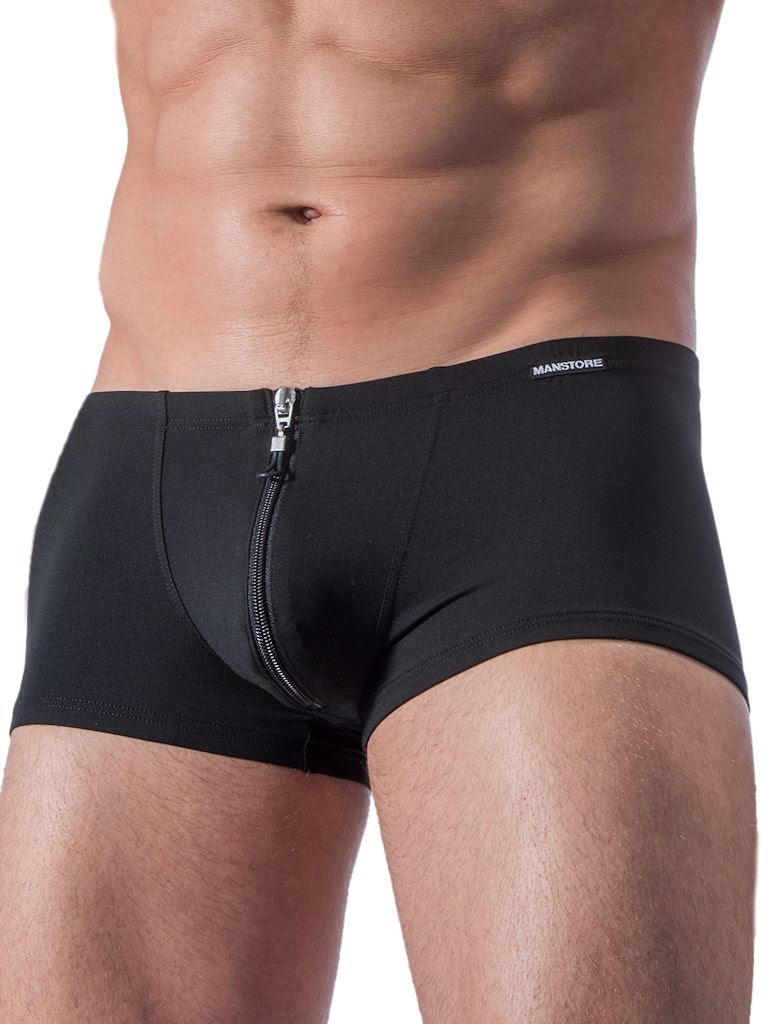 Manstore Zip Pants Underwear M200 Black Detail Cool4Guys