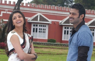 Kajal Aggarwal dengan Prabhas