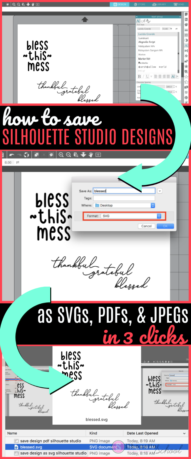 Download How to Save as SVG in Silhouette Studio (and JPEG and PDF ...
