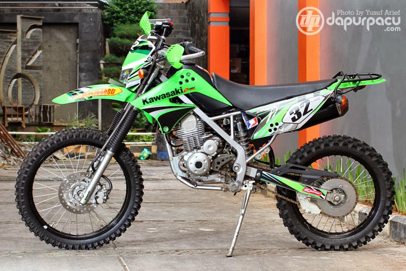 Gambar Modifikasi Motor Kawasaki Klx 150 Trail title=