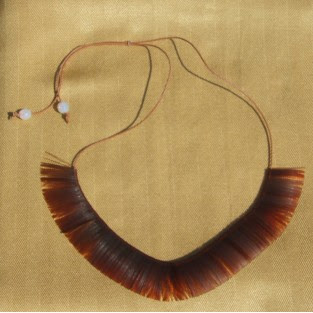 ethnic and tribal jewellery, fringe necklace